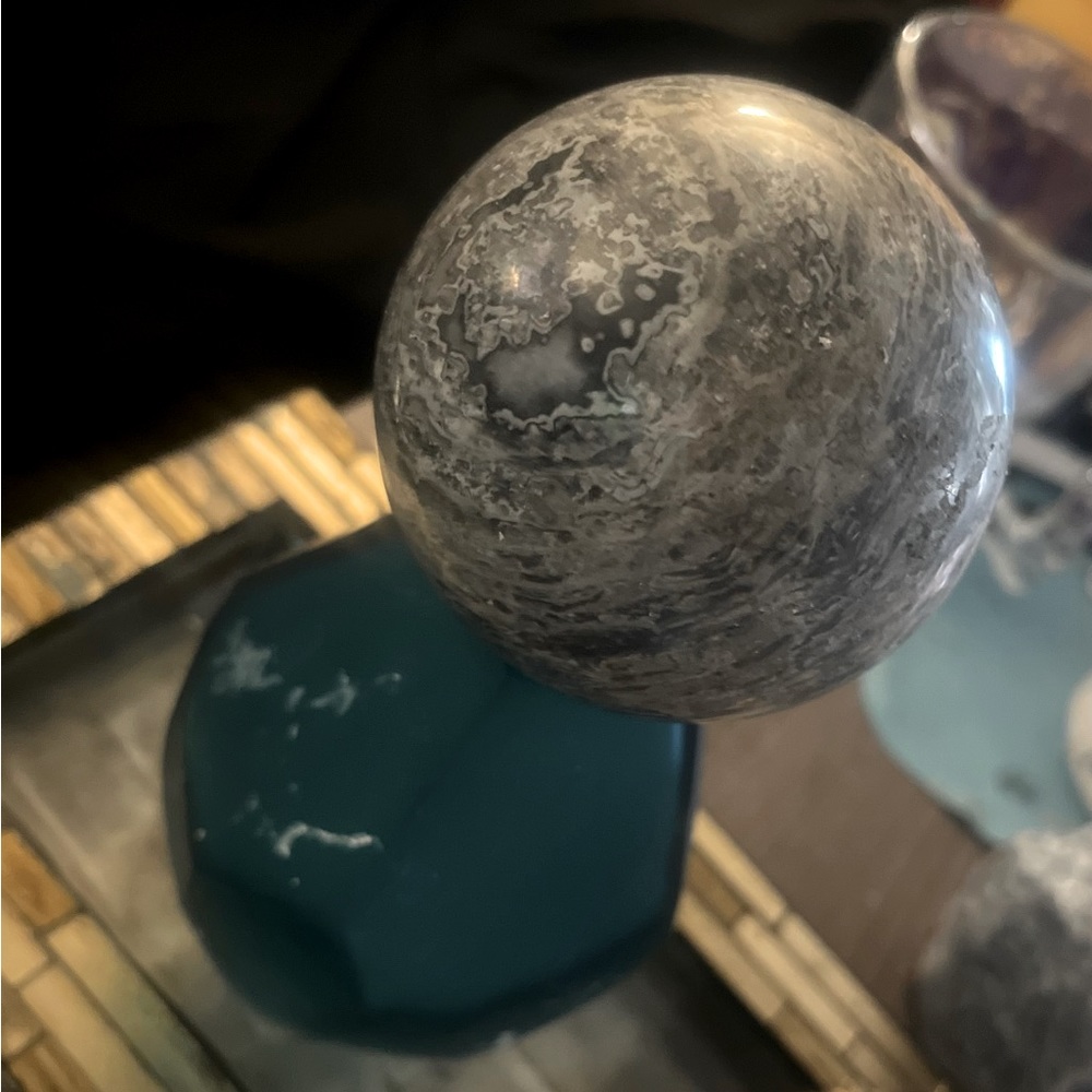 Picasso Jasper Crystal Sphere!